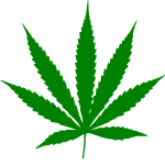 cannabis leaf