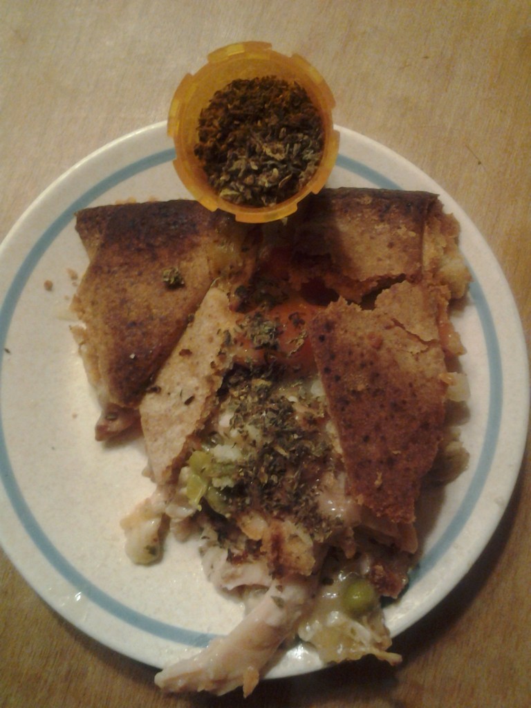 Chicken Pot Pie. With Pot.