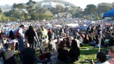 420 on Hippie Hill in San Francisco 4/20/2013 Copyright 2013 Old Hippie