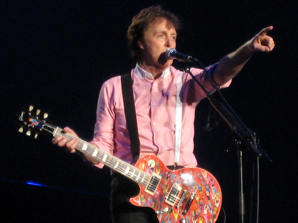 Paul McCartney Source: wikipedia